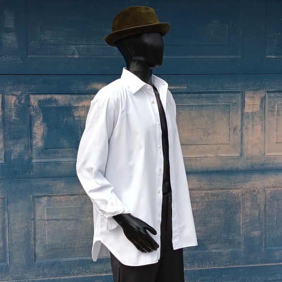 Ermenegildo Zegna Men's Trofeo™ Cotton Dress Shirt - Picture 15 of 16